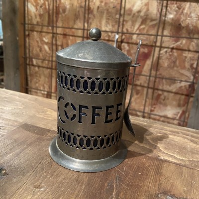 Vintage coffee canister
